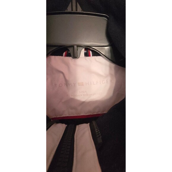 Tommy Hilfiger Jacket Women's M White Hooded 3 in 1 Removable liner snow ski - Picture 5 of 10